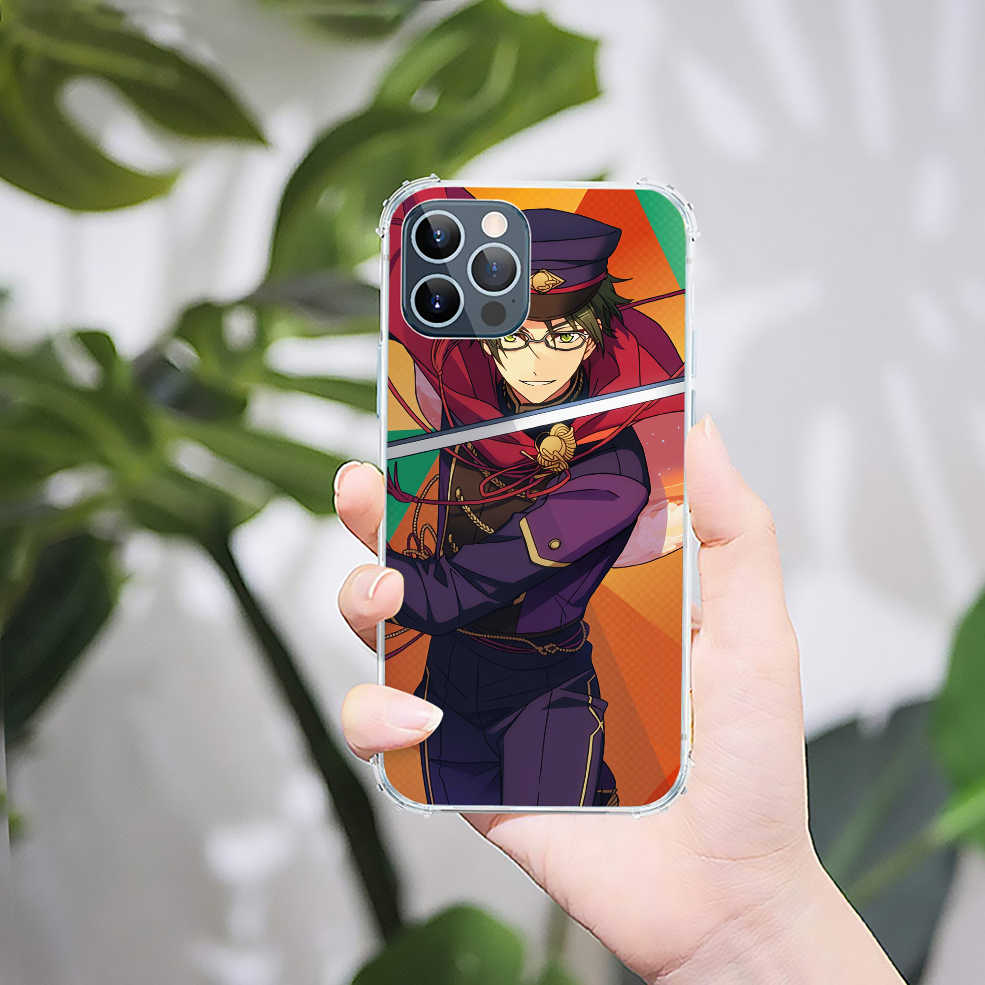 （画像用） あんさんぶるスターズ! Ensemble Stars 【iPhone 12シリーズ対応】透明スマホケース（クリアソフトケース）